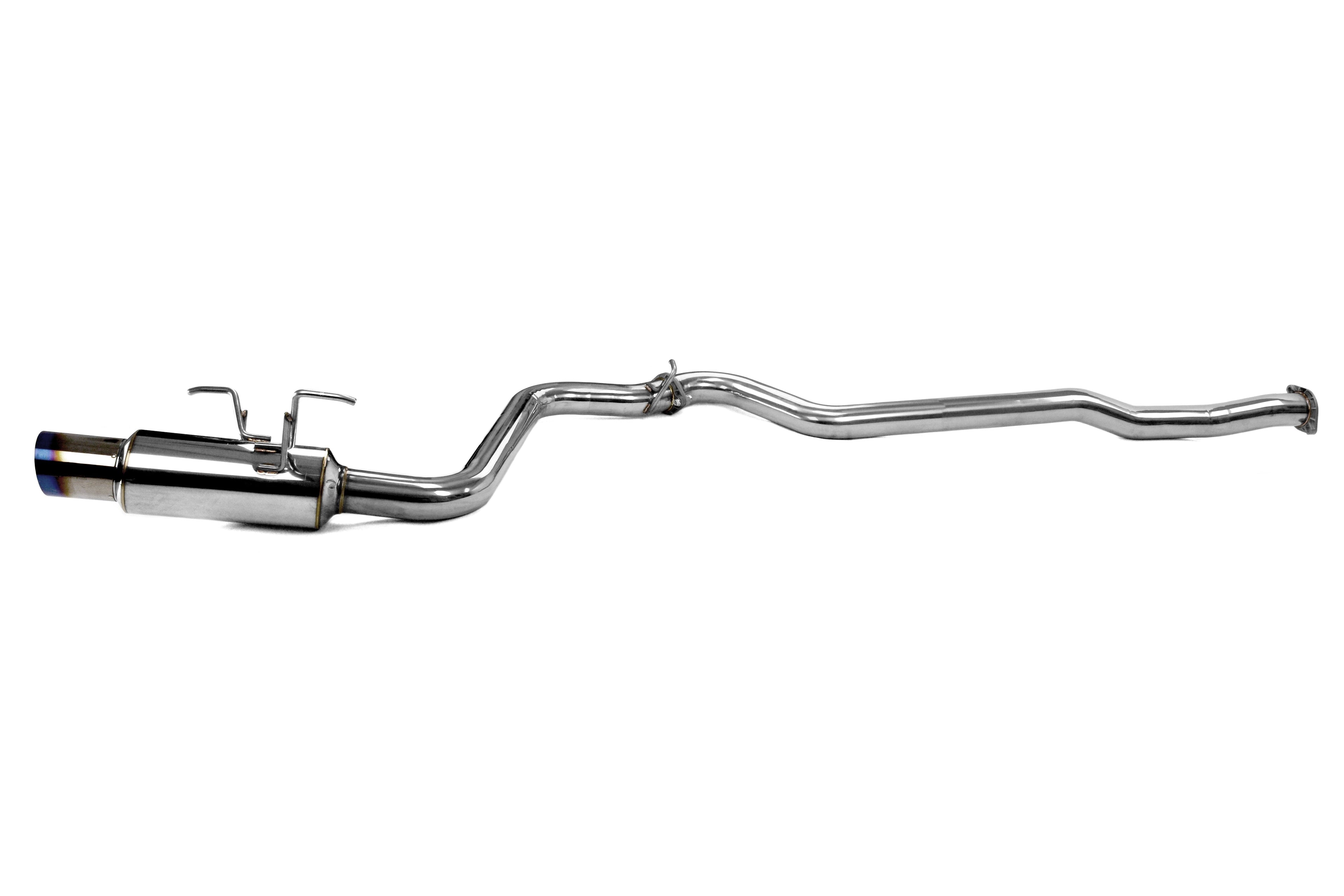 Invidia N1 Racing Series Single Exit Cat-Back Exhaust - Titanium Tip - 2015-2021 Subaru WRX / STI