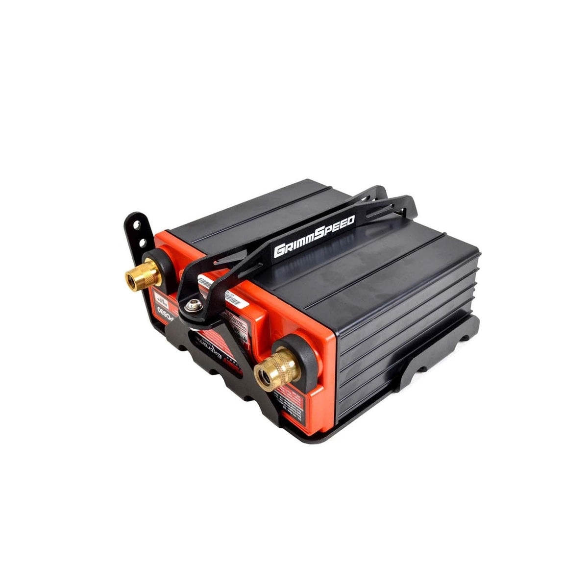 GrimmSpeed Lightweight Battery Mount Black - 2008-2021 Subaru WRX/STI
