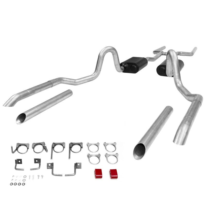 Flowmaster American Thunder Crossmember-Back Exhaust for 1964-1972 GM A-Body - 17119