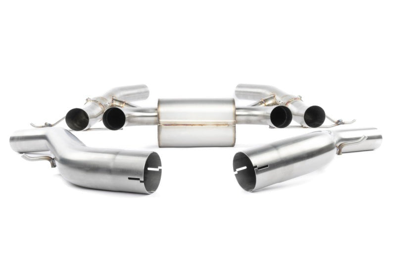 Dinan 23-26 BMW M2 (G87) Valved Axleback Exhaust System - Polished Tips