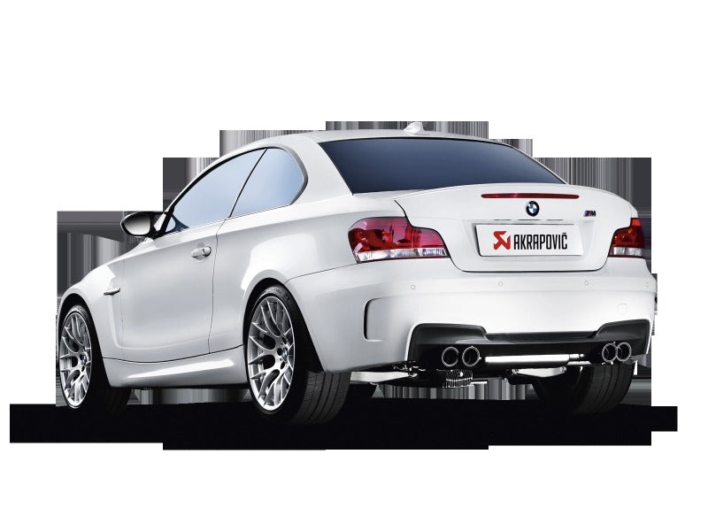 Akrapovic Evolution Line Cat Back Titanium (Requires Tips) for 2011-2012 BMW 1 Series M Coupe (E82) - ME-BM/T/3