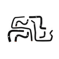 Mishimoto Black Silicone Ancillary Hoses - 2004-2007 Subaru STI / 2006-2007 WRX