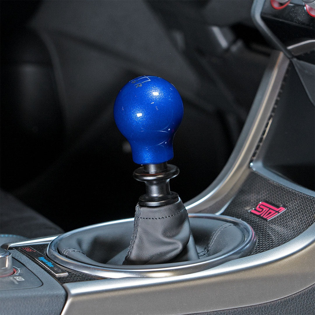 Billetworkz Weighted Shift Knob - 6 Speed STI Jail-Prison Engraving - Subaru STI