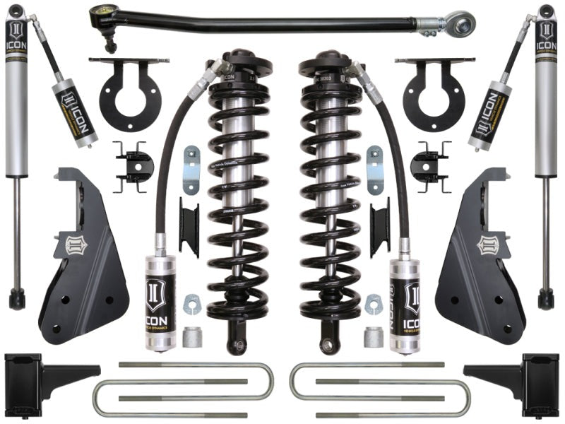 ICON 4-5.5in Stage 1 Coilover Conversion System for 2017-2022 Ford F-250/F-350 - K63151