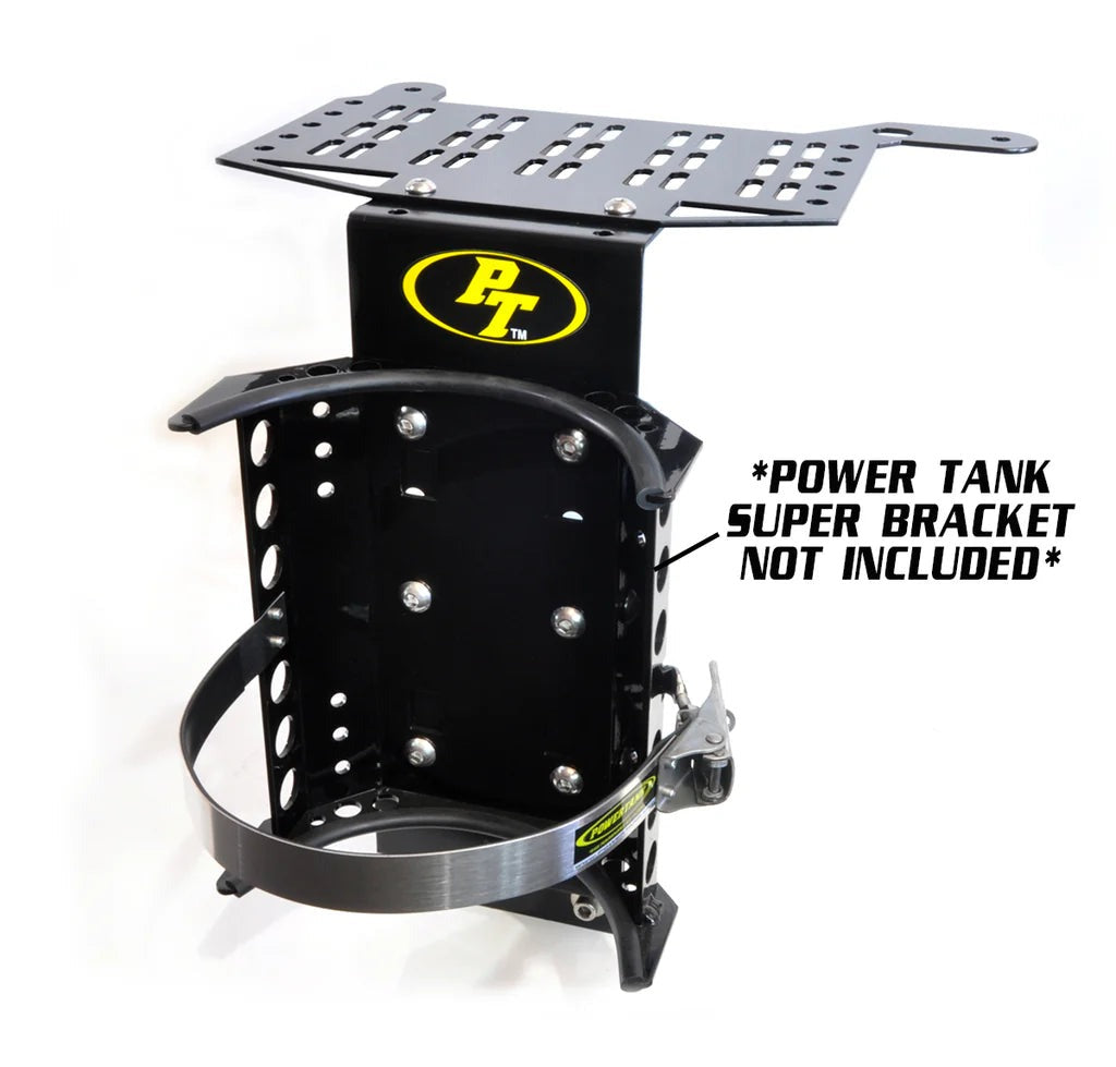 BTS Bracket for Jeep Wrangler JKU and JLU Power Tank Mount Black Ver 2.0 Power Tank - BKT-2249-BK