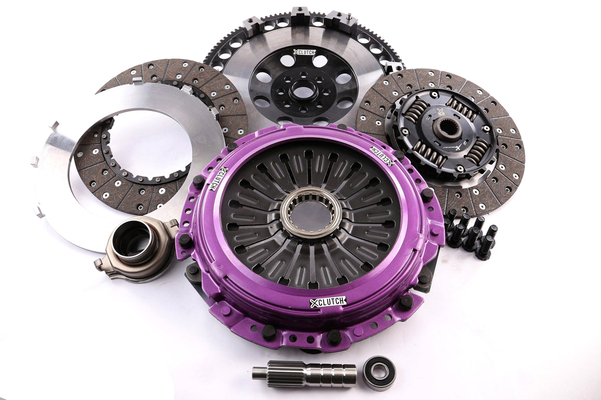 Xclutch 9in Twin Sprung Organic Clutch Kit - 2004-2021 Subaru STI