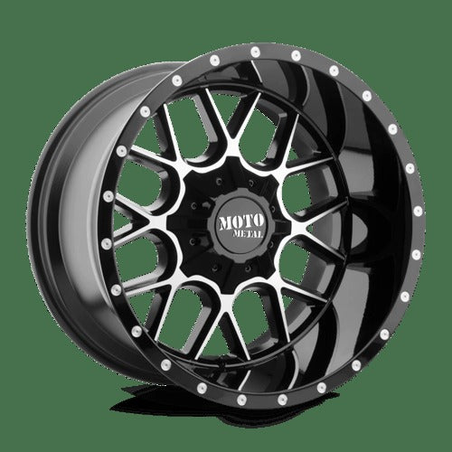 MO986 20X10 6X135/5.5 G-BLK MACH -18MM