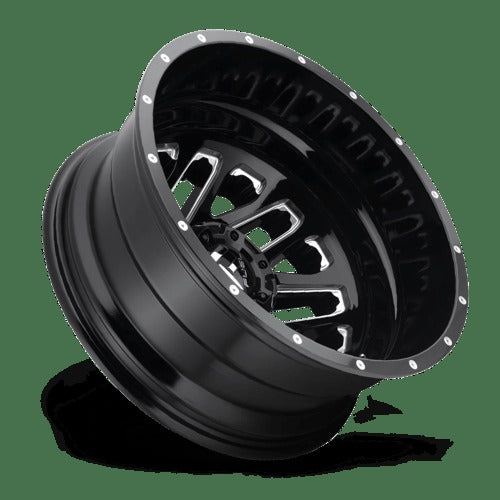 D581 22X8.25 8X210 GL-BLK-MIL -221MM