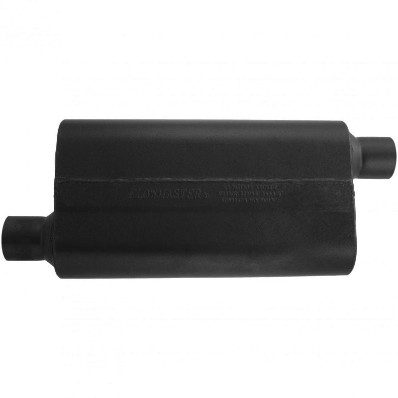 Flowmaster 50 Series Delta Flow 2.5-Inch Offset Inlet/Outlet Muffler - 842553