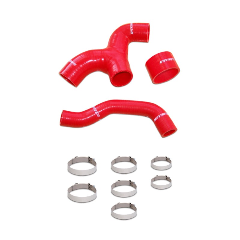 Mishimoto Red Silicone Intercooler Hoses - 2002-2005 Subaru WRX