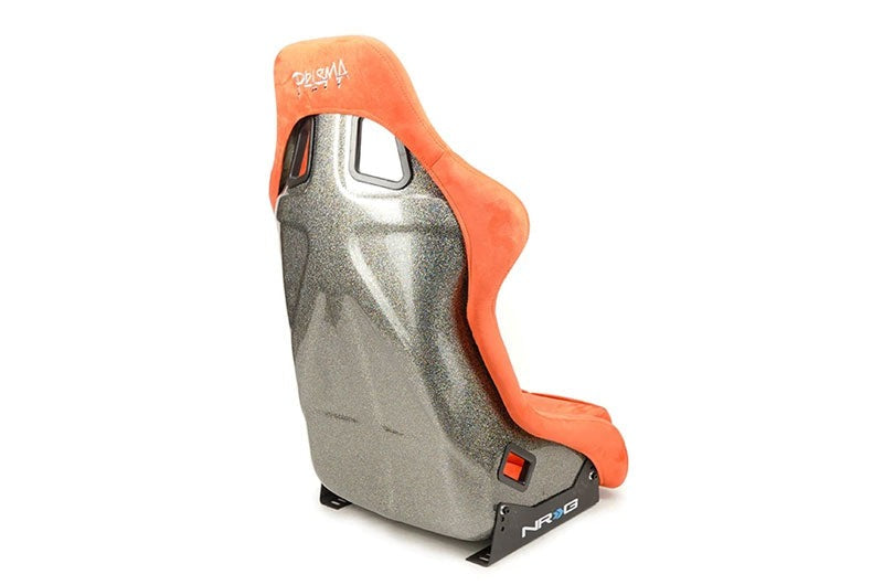 NRG Innovations FRP Ultra Edition Bucket Seat - Orange - Universal