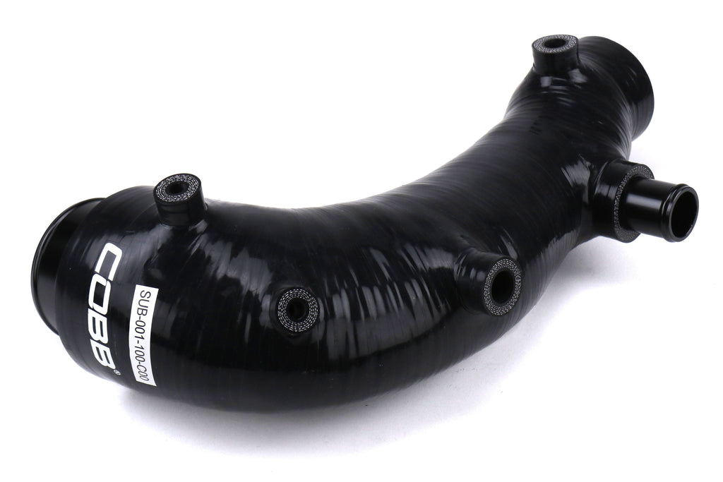 COBB Silicone Turbo Inlet V2 - Black - 2008-2021 Subaru STI