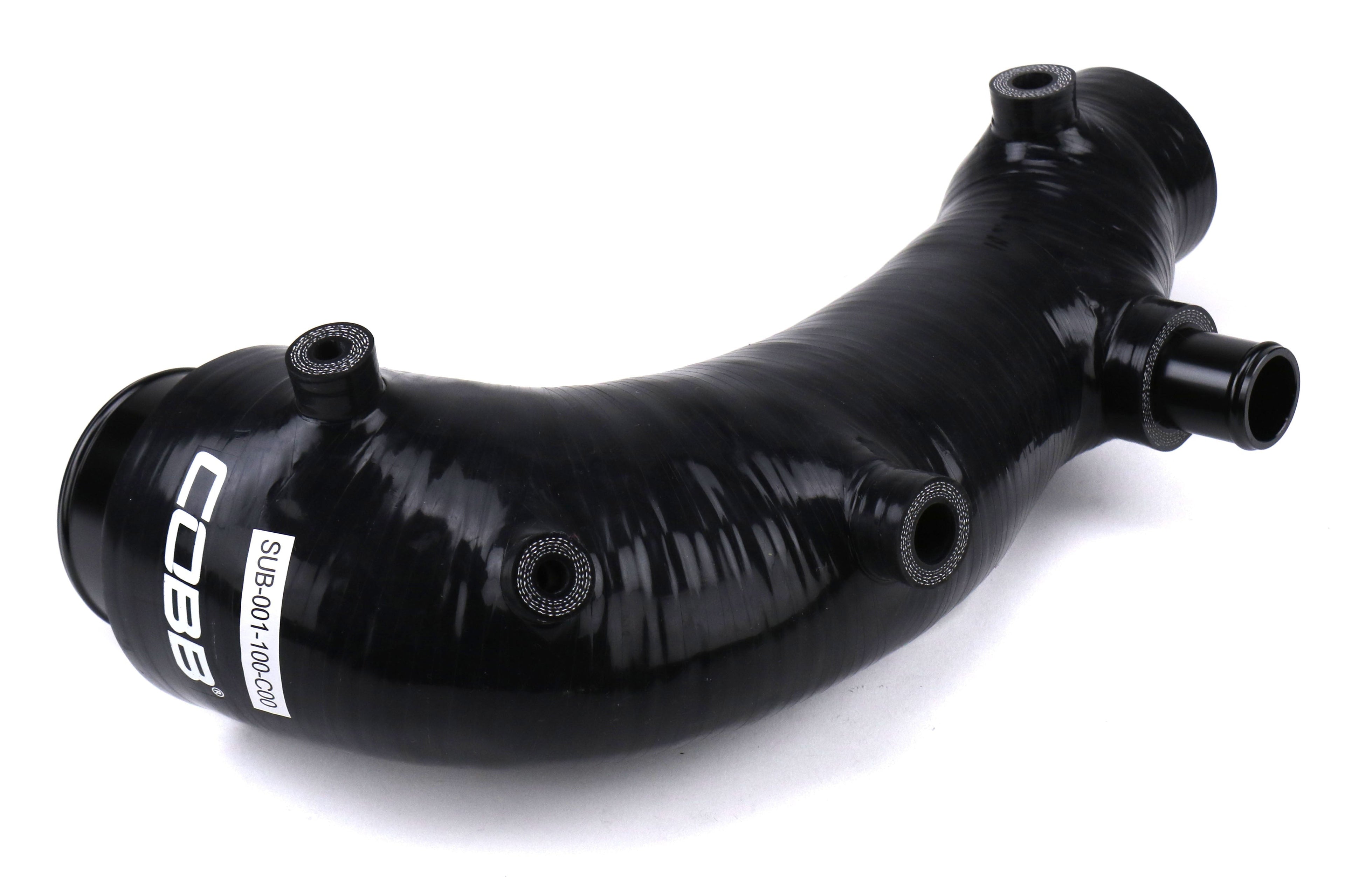 COBB Silicone Turbo Inlet V2 - Black - 2008-2021 Subaru STI