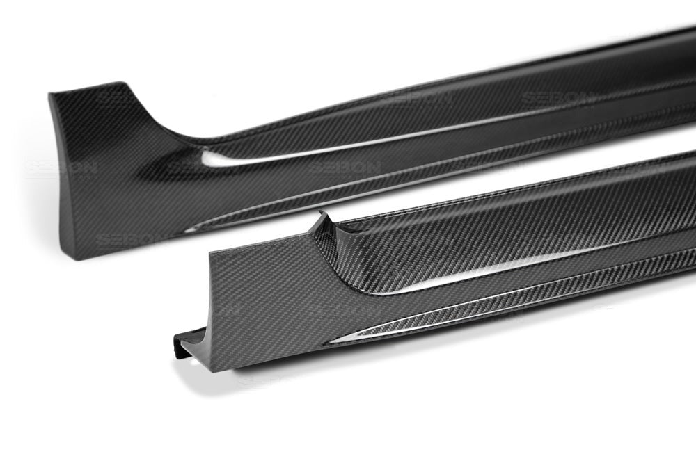 Seibon Carbon Fiber OE Side Skirts - 2015-2021 Subaru WRX / STI