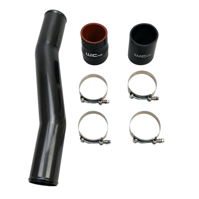 Wehrli 03-07 Cummins 5.9L Passenger Side 3in Intercooler Pipe - Candy Red