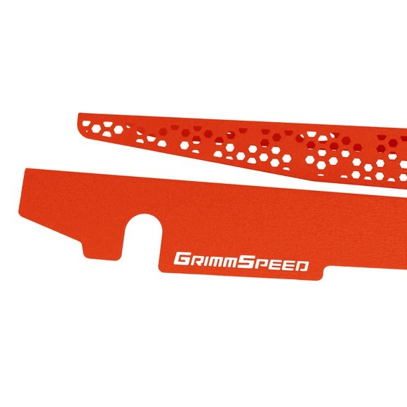 GrimmSpeed Fender Shrouds - Red - 2022-2024 Subaru WRX