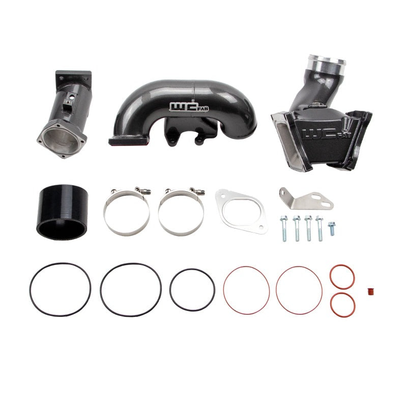 Wehrli 07.5-10 GM Duramax LMM 3in Y-Bridge Kit - Sparkle Granny Smith