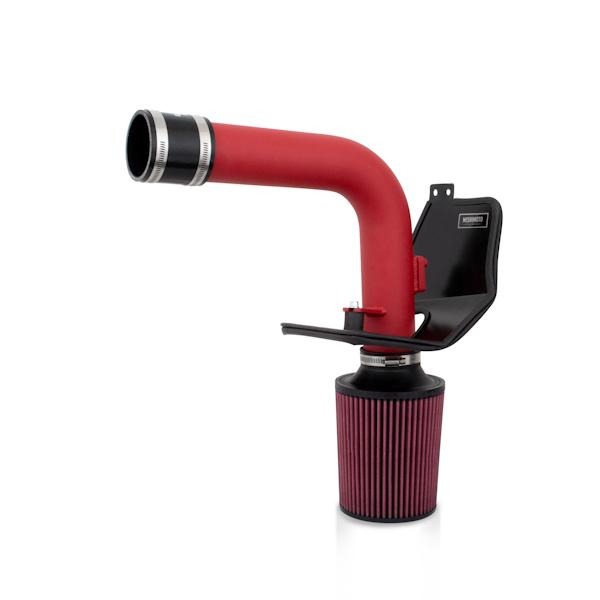 Mishimoto Performance Cold Air Intake Kit - Wrinkle Red - 2008-2014 Subaru WRX / 2008-2021 Subaru STI
