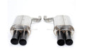 Dinan 06-10 BMW M5 (E60) Free Flow Axleback Exhaust System - Black Tips