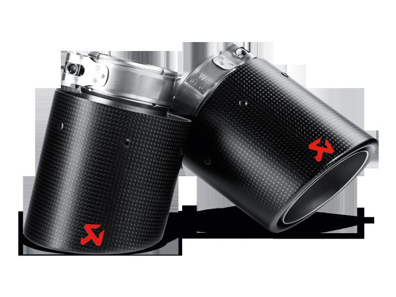 Akrapovic Tail Pipe Set Carbon for 2009-2012 Volkswagen Golf GTD (VI) - TP-VWGMK6-CA