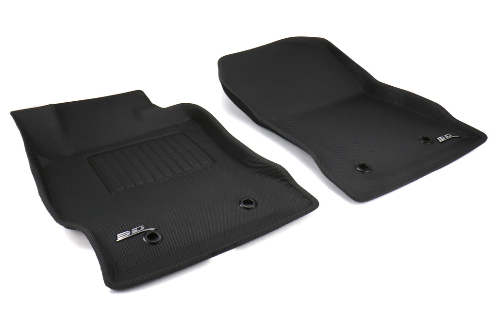 3D Maxpider Front Row Heavy Duty All Weather Floor Mats - 2013-2021 Subaru BRZ / Scion FR-S / Toyota 86