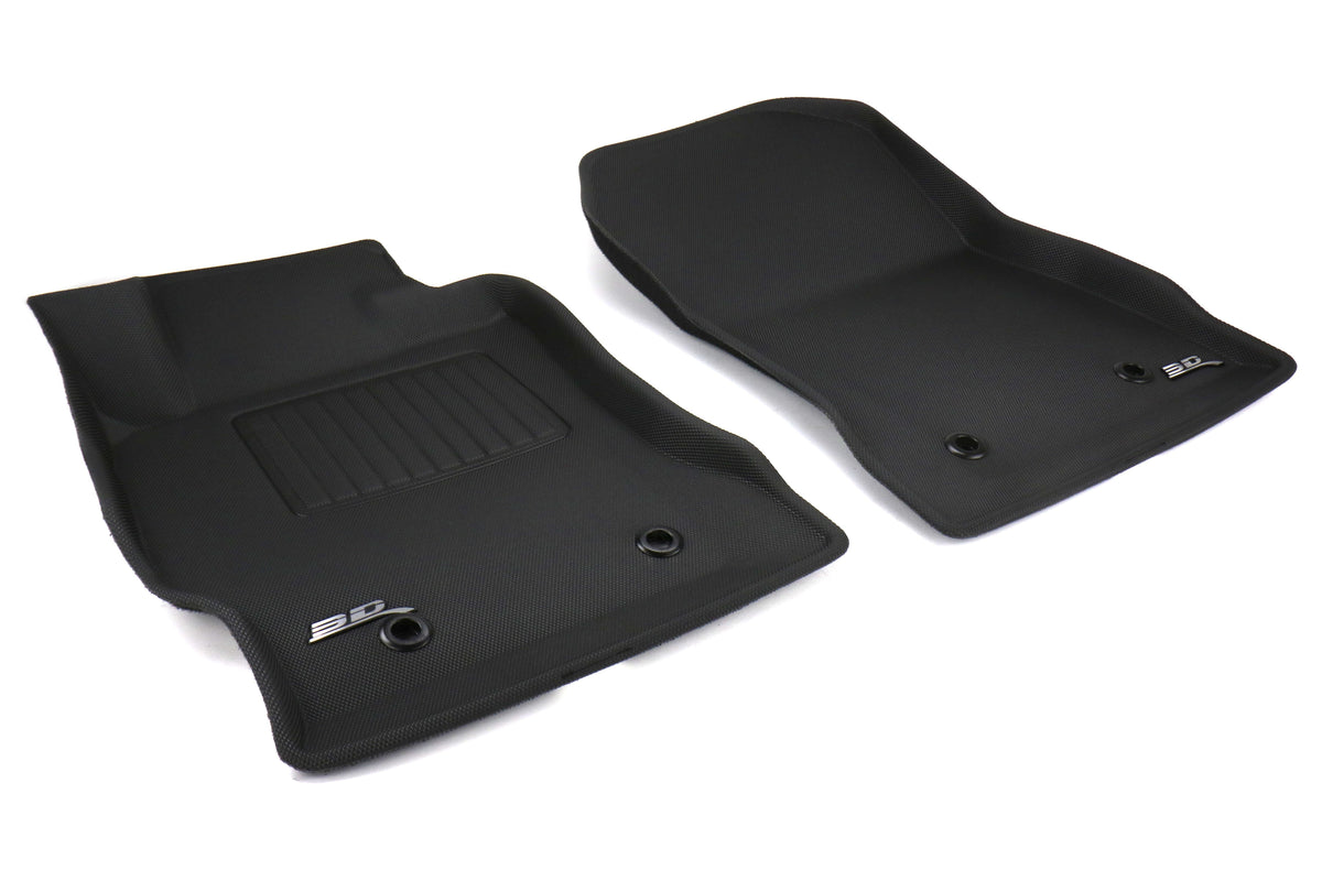 3D Maxpider Front Row Heavy Duty All Weather Floor Mats - 2013-2021 Subaru BRZ / Scion FR-S / Toyota 86