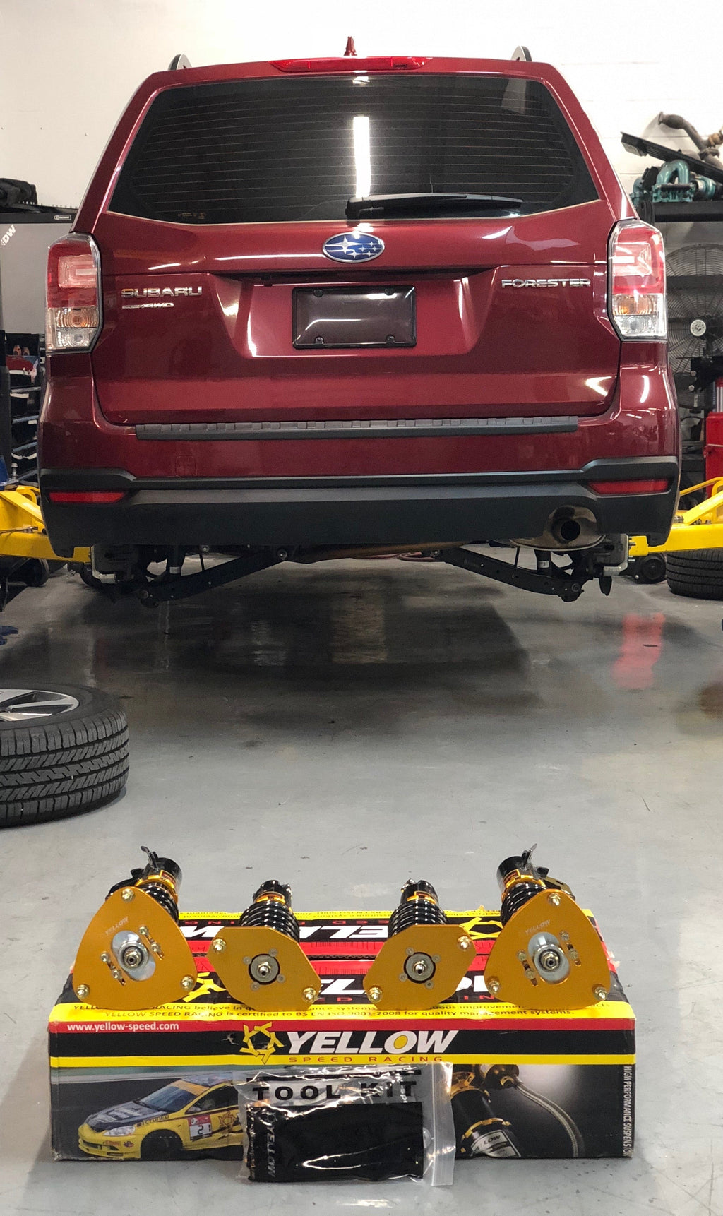 YSR Pro Sport Digressive Series Coilovers - Subaru Forester 2014-2018 (SJ)