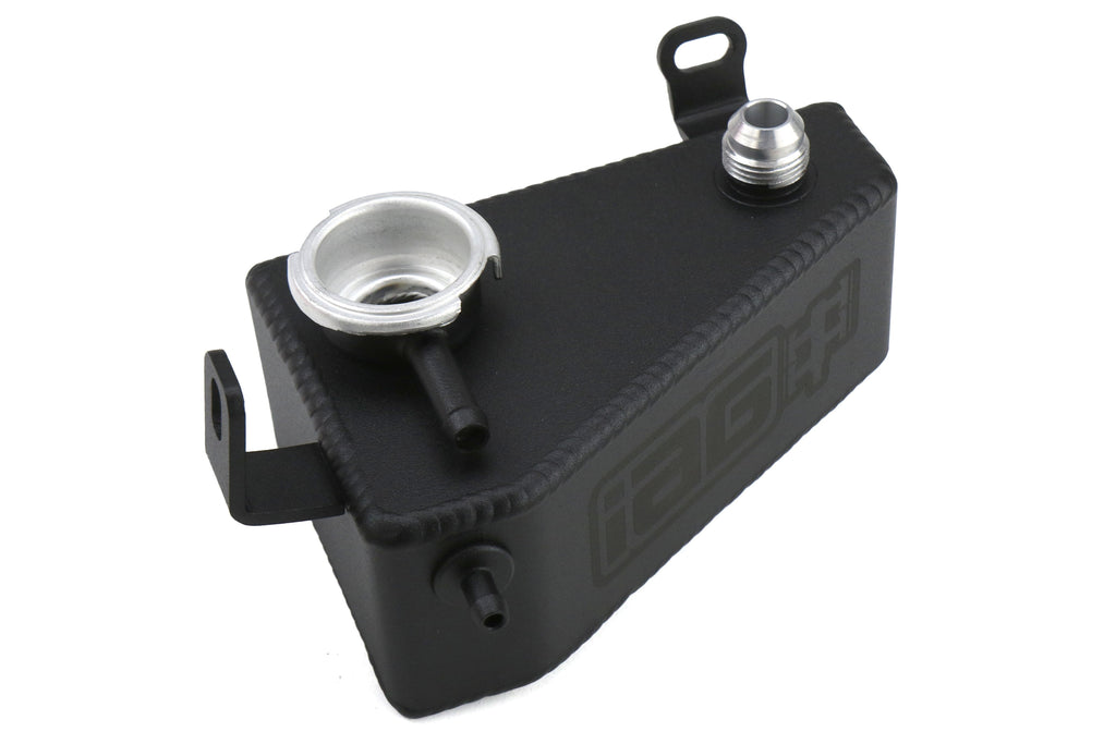 IAG Coolant Expansion Tank Black - 2002-2007 Subaru WRX / STI