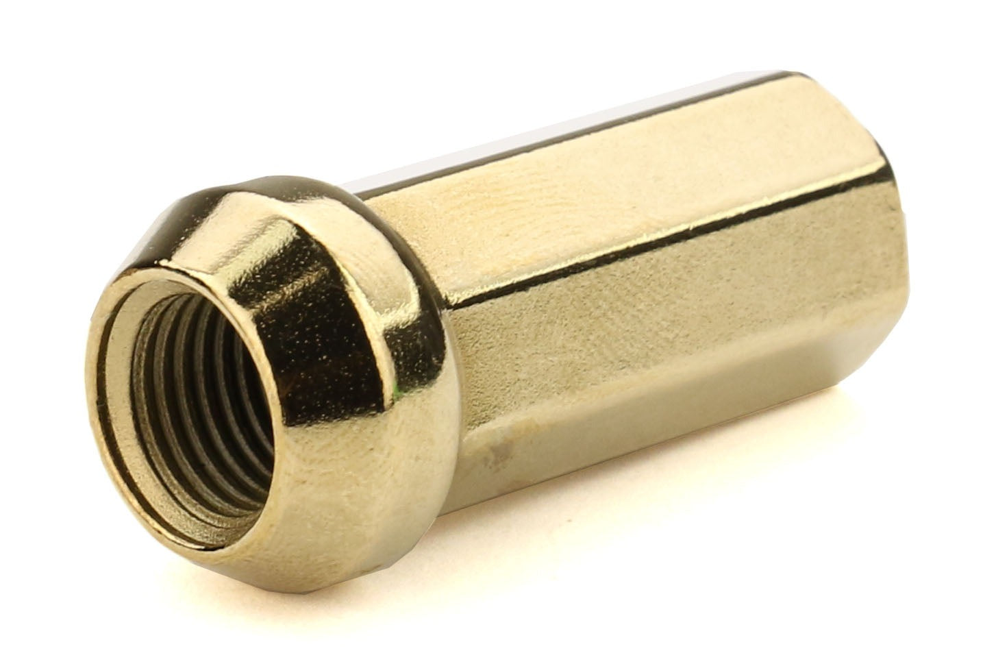 Project Kics Kyokugen Heptagon 42mm Closed Ended Gold Lug Nuts 12x1.25 - Universal