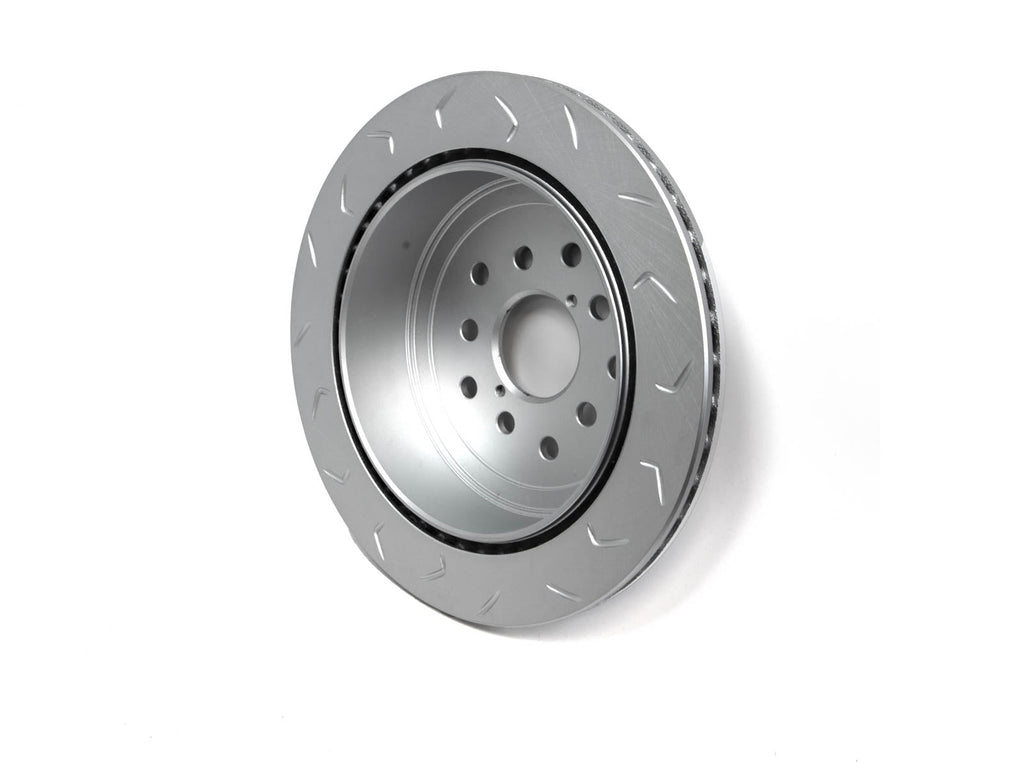 FactionFab Slotted Rear Rotor V2 Dual Drilled - 2022+ Subaru WRX / 2013-2020 FR-S BRZ 86 / 2022-2026 BRZ GR86 Non-Brembo*