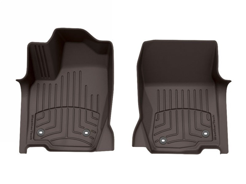 WeatherTech 2025 Toyota Land Cruiser/2024 Lexus GX Front FloorLiner HP - Cocoa
