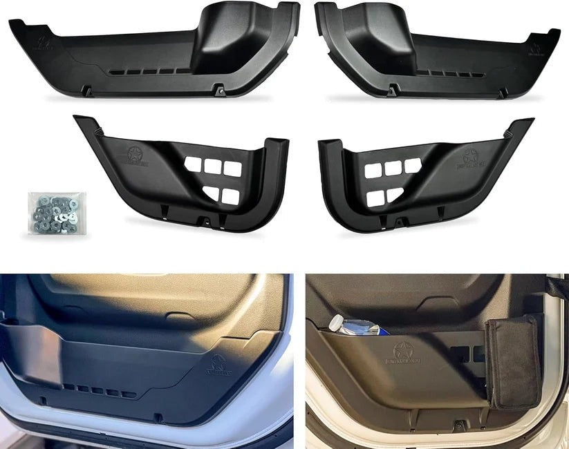 UUO OEM-Plus Door Pocket Set for 2018-2026 Jeep Wrangler JL & Gladiator JT - JL-DPFS00-TX7