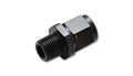 Vibrant Performance -12AN Female to 1/2inNPT Male Swivel Straight Adapter Fitting, AN/NPT/ORB Performance Fluid Plumbing - Part 11376