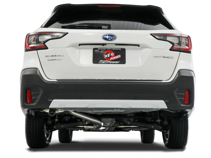 aFe Takeda 2.5in 304SS Cat-Back Exhaust System - 2020-2024 Subaru Outback H4-2.5L