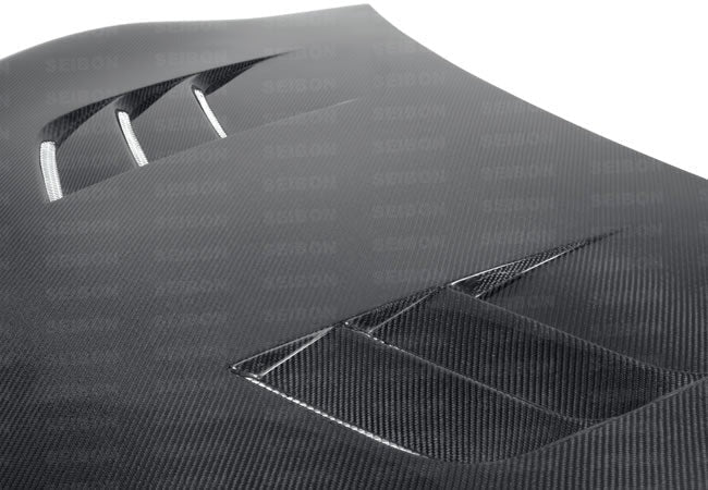 Seibon Carbon Fiber TS Style Hood - 2013-2014 Scion FR-S / Subaru BRZ