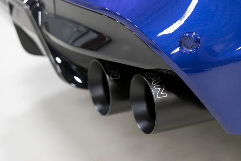 Dinan 20-26 BMW X5 M/X6 M (F95/F96) Valved Axleback Exhaust System - Black Tips