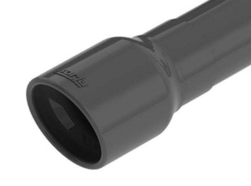 Borla S-Type Cat-Back Exhaust - Rear Section - Ceramic Black - 2019-2020 Subaru Forester 2.5L