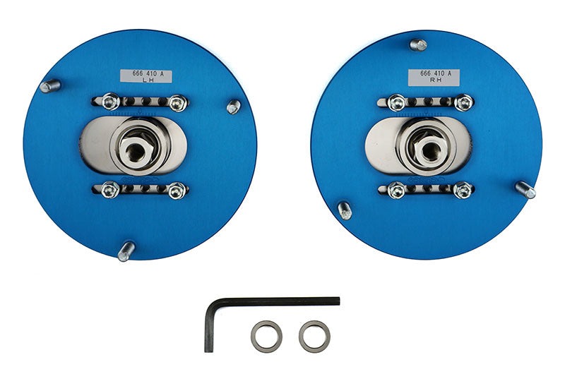 Cusco Pillowball Front Upper Mounts - 2002–2007 Subaru WRX / 2004–2007 Subaru WRX STI (Will Not Fit OEM Style Big Spring Setup)