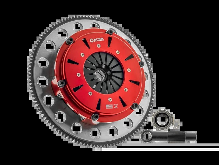 Action Clutch 94-98 Mitusbishi Galant 2.4L (4G64) 7.25in TripleDisc Race Clutch Kit w/Steel Flywheel