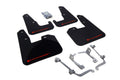 Rally Armor Black UR Mud Flap w/Red Logo - 2008-2014 Subaru STI (Hatch Only) / 2011-2014 WRX (Hatch Only)