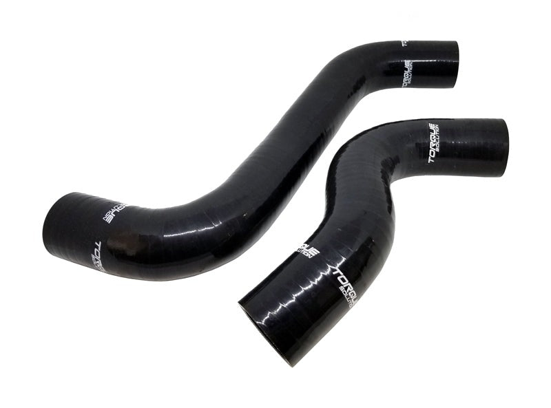 Torque Solution Silicone Radiator Hose Kit - Black - 2015-2021 Subaru WRX / 2014-2018 Subaru Forester XT