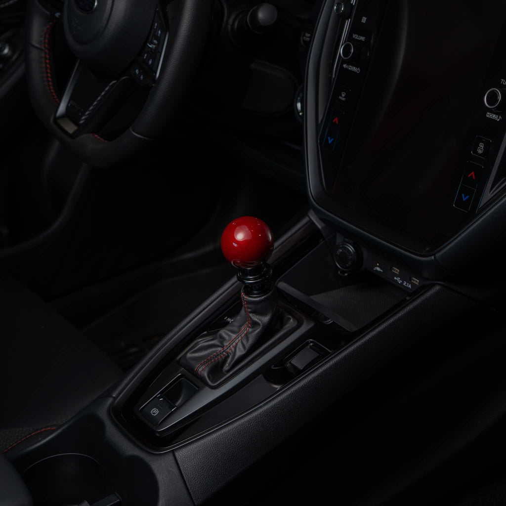 Billetworkz Automatic Shifter - Candy Red - Fits Subaru CVT: WRX (2022+), Crosstrek (2024+), Forester (2025+), Impreza (2024+), Legacy/Outback (2015+)