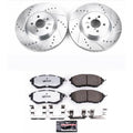 Power Stop Z26 Street Warrior Brake Kit - Front - 2014-2018 Subaru Forester