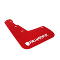 Rally Armor Red Mud Flap White Altered Font Logo - 2015-2021 Subaru WRX / STI