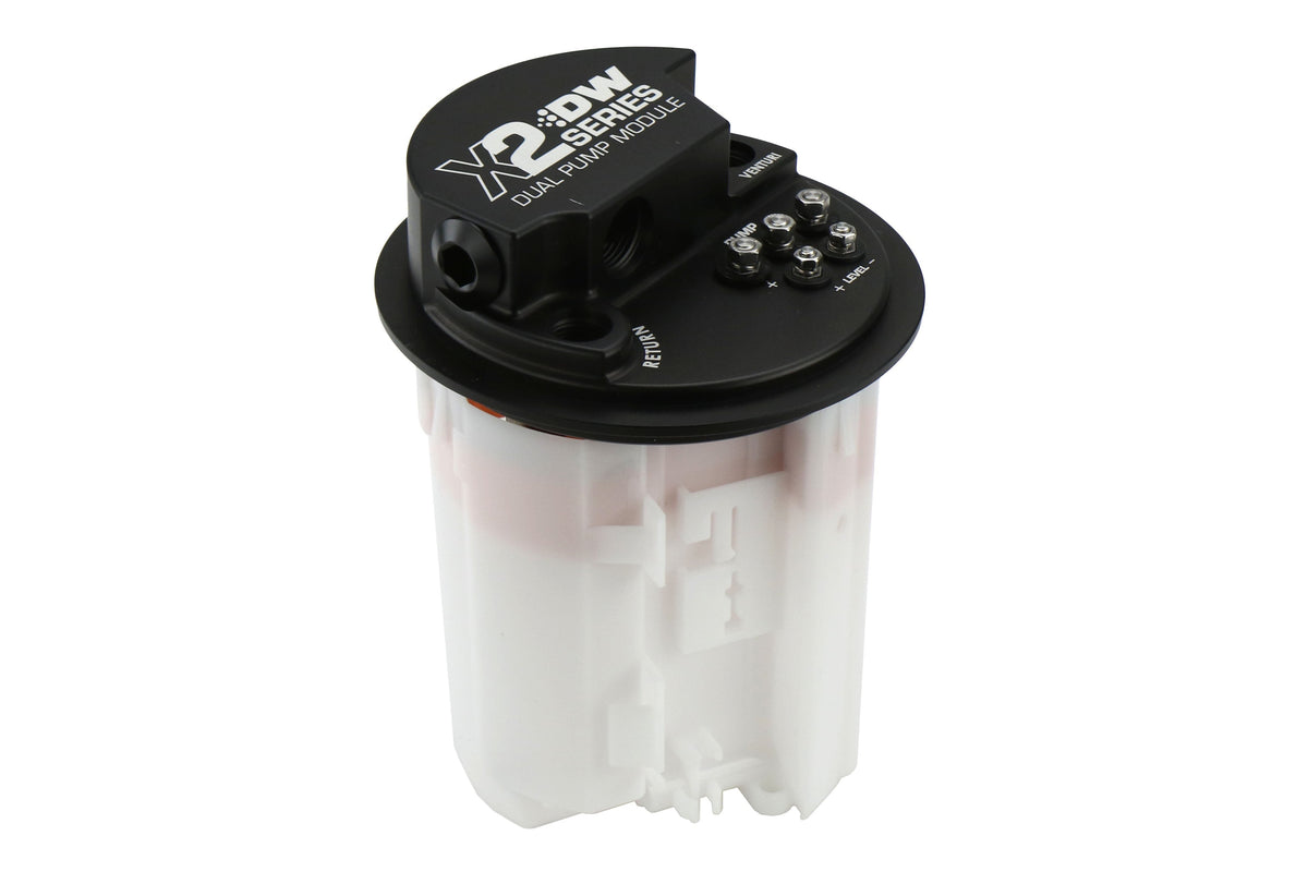 DeatschWerks X2 Series Fuel Pump Module w/o Fuel Pumps - Subaru Models (inc. 2008-2021 WRX / STI / 2008-2018 Forester / 2005-2009 Legacy)