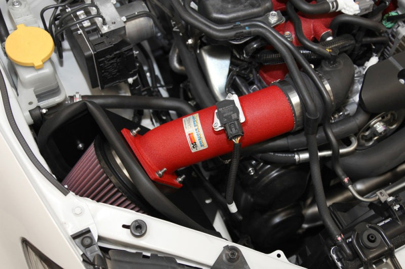 K&N Red Typhoon Short Ram Intake - 2008-2014 Subaru WRX / 2008-2014 STI