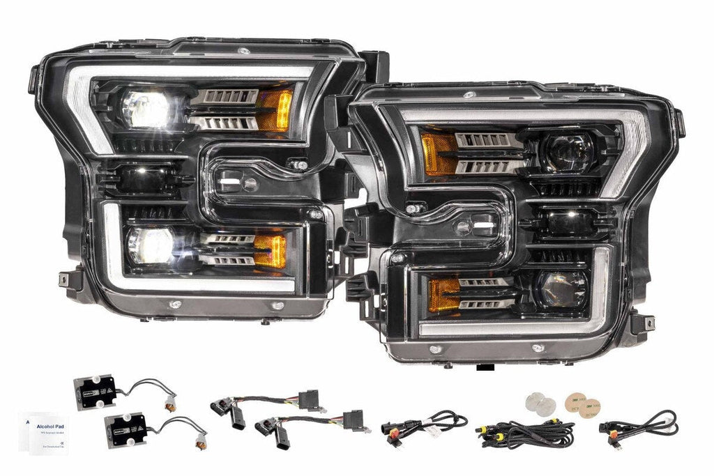 Morimoto XB Evo Hybrid LED Headlights for 2015-17 F-150, 2017-20 Raptor - LF2-502Y