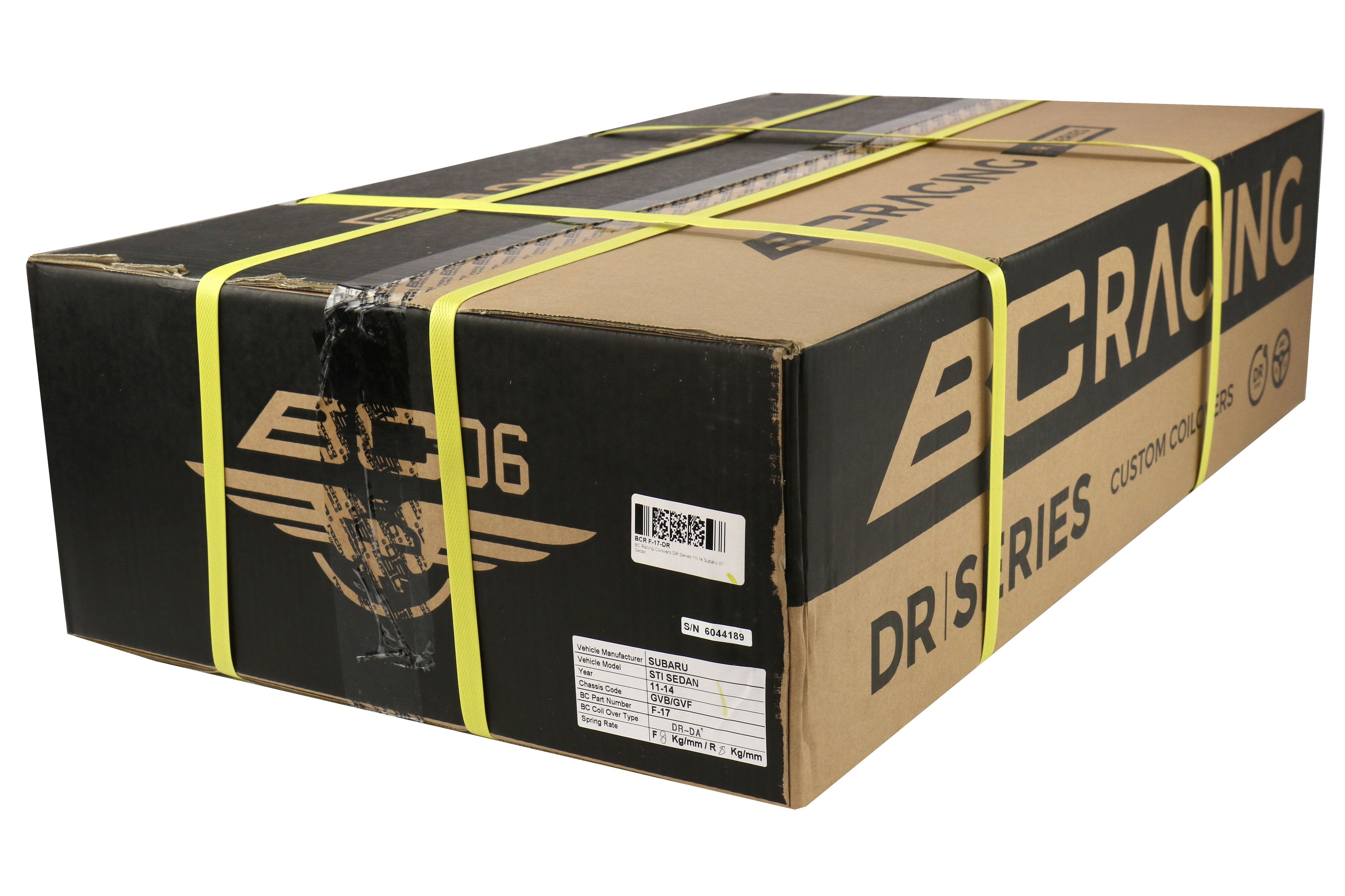 BC Racing DS Series Coilovers - 2008-2014 Subaru STI