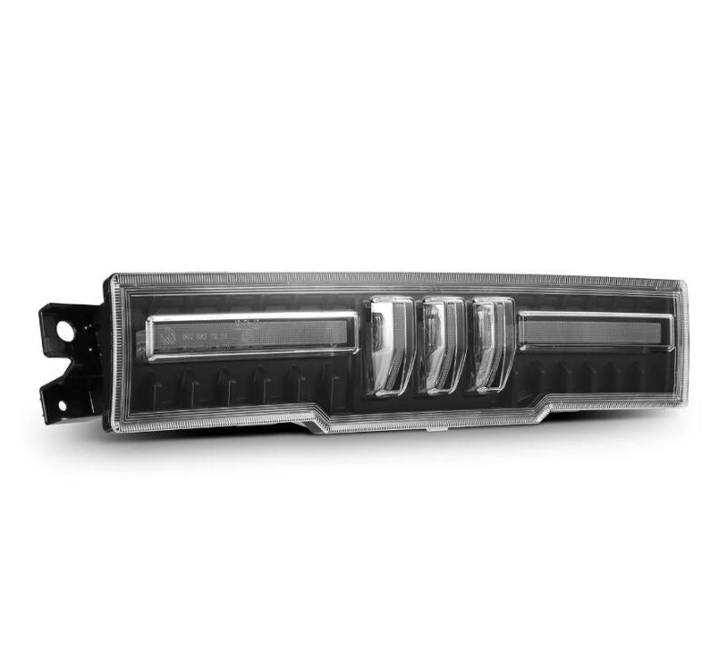 AlphaRex NOVA-Series Prismatic LED Fourth Brake Light - Black / Clear - 2022-2026 Toyota GR86 / Subaru BRZ