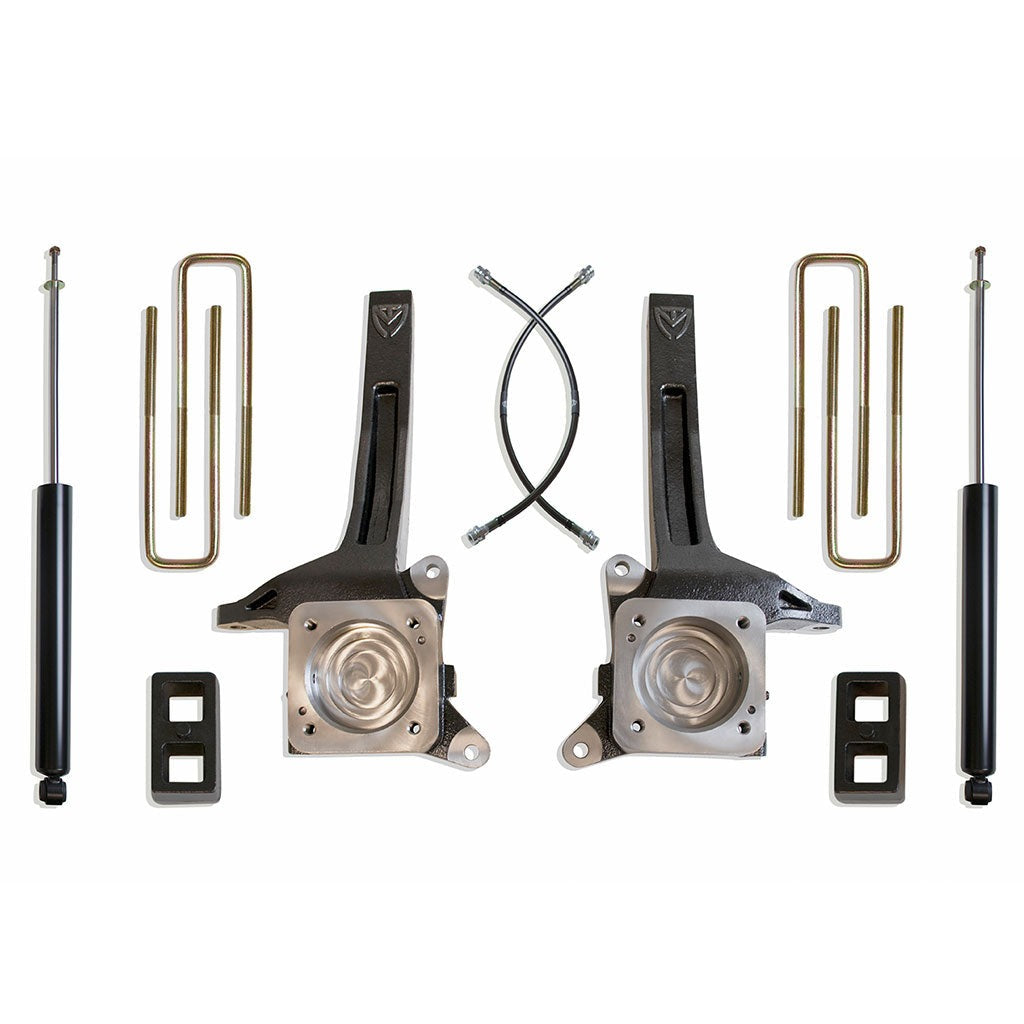 2WD Lift Kit W/ Max Trac Shocks - 3.5"/2" Lift Height 2007-2021 Toyota Tundra 2WD Maxpro Kit